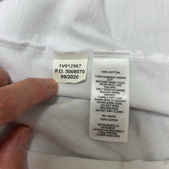 Vineyard Vines Christmas Graphic Logo Men’s Long Sleeve T-Shirt - White - XL - Picture 8 of 14